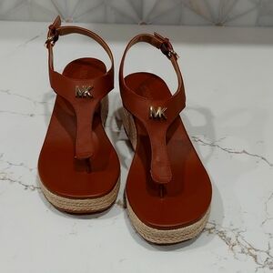 Michael Kors Laney Thong wedge sandals